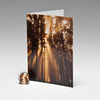 LIGHT AT THE END MAGNET CARD