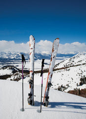 Skis and Poles Galena
