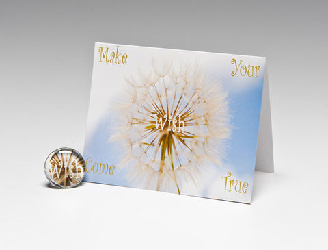 MAKE YOUR WISH MAGNET CARD